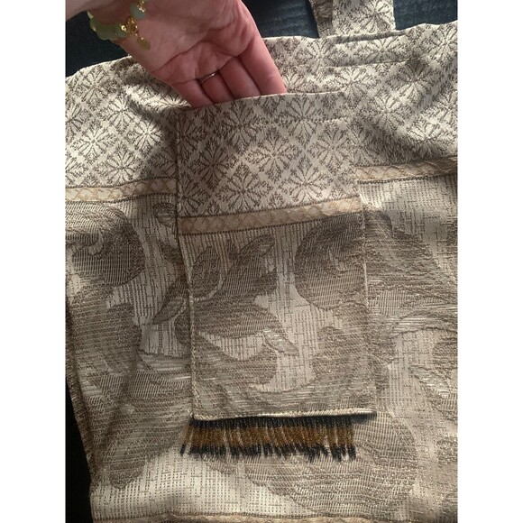 Vintage Handmade Boho Book Tote - Picture 3 of 4